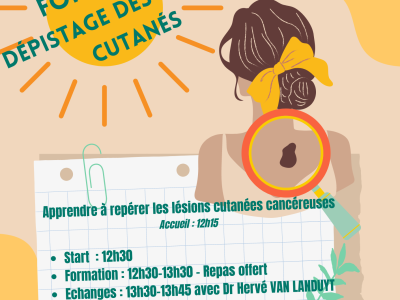 Formation au dépistage des cancers cutanés(3)